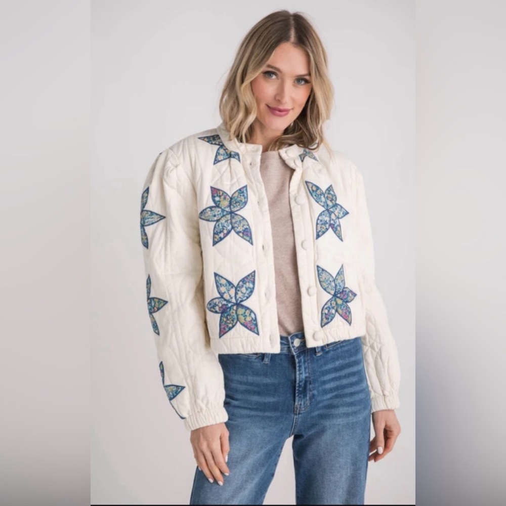 Free People Quinn Quilted Jacket - Picture 1 of 10